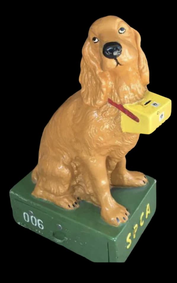 Vintage SPCA collection dog figurine